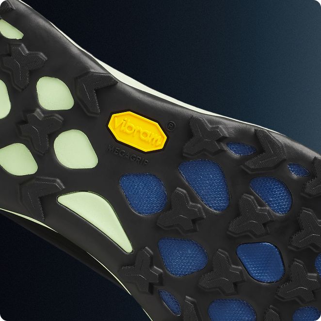 Nahaufnahme der Merrell Agility Peak 6 Schuhe